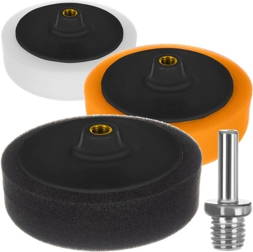 Set of 145 mm foam polishing pads (3 pcs) with XTROBB adapter