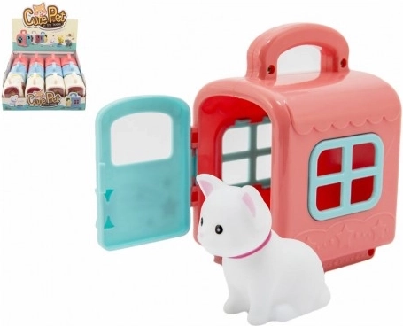 Pet in a Carrier Box – Plastic Portable Pet House