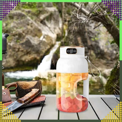 USB charging and on-the-go blending