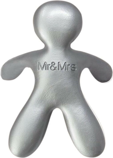 Profumatore per auto Mr & Mrs Fragrance Cesare Orange & Sandalwood – argento