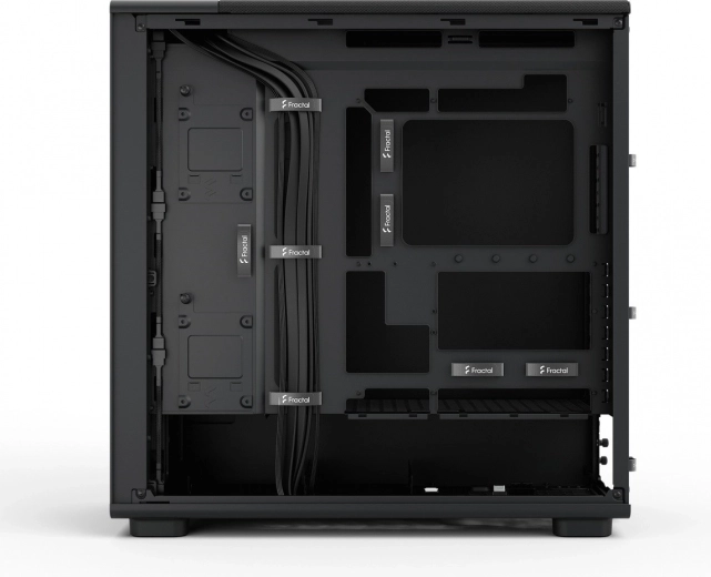 Spacious interior and exemplary cabling