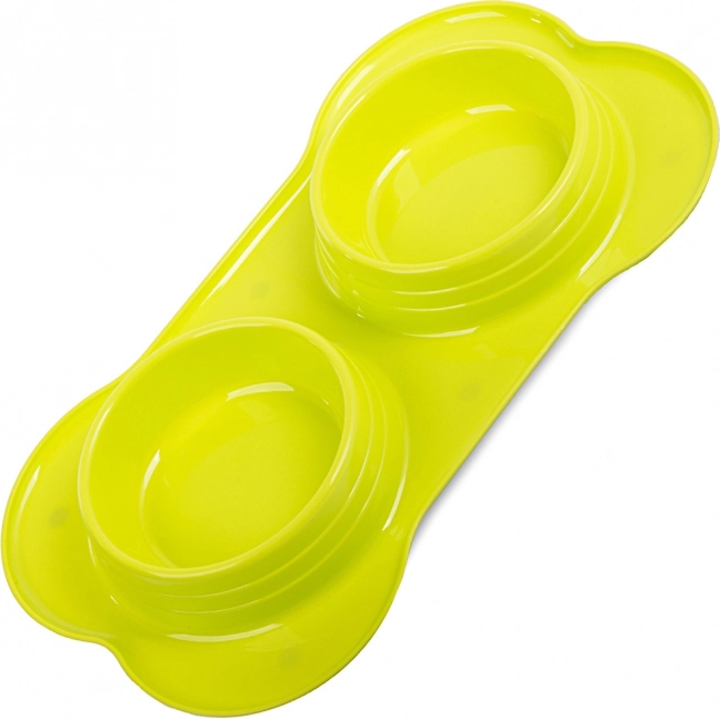 Double Bowl for Dogs and Cats 400 ml x 2