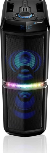 Portable Bluetooth Speaker with FM Radio, USB and Karaoke PS052DB