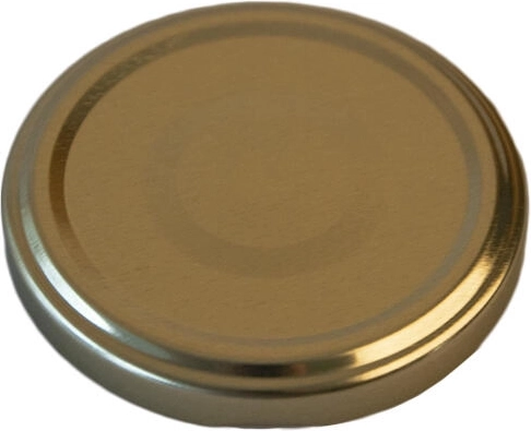 TWIST 66 gold lids for canning (10 pcs)