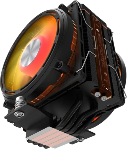 Potente dissipazione del calore con 4× heatpipe