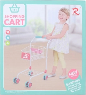 Carrello della spesa in metallo per bambini