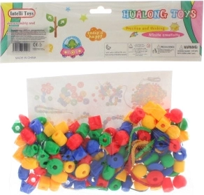Perles à enfiler pour enfants