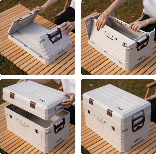 Design pieghevole e dimensioni compatte