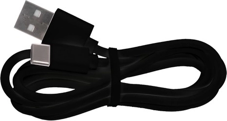 Indbygget batteri og opladning via USB-C