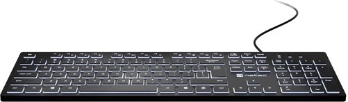 White backlight for after-dark work