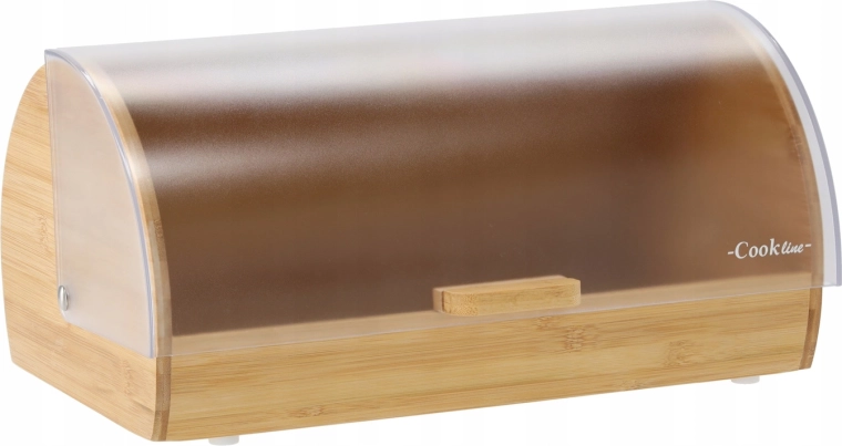 Translucent roll-top lid