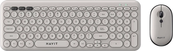 Wireless Gaming Set Havit 2 in 1 Keyboard and Mouse Gray