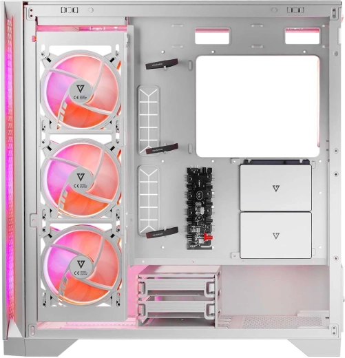 Modular interior: cable organizer or 3× 120 mm frame