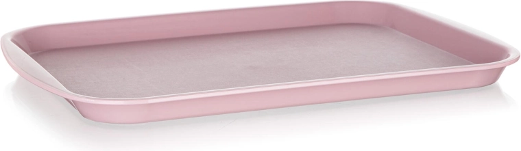 Pink plastic serving tray 35 × 26 cm Culinaria