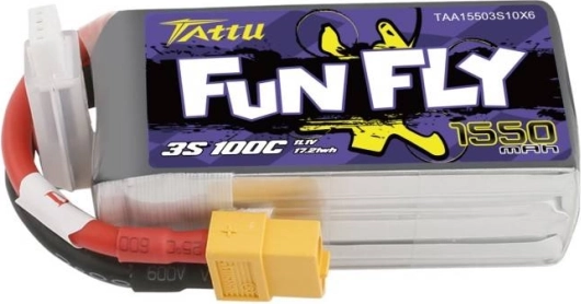 Tattu Fun Fly Battery 1550mAh 11.1V
