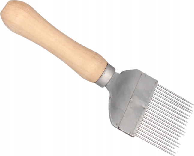 Manche ergonomique en bois