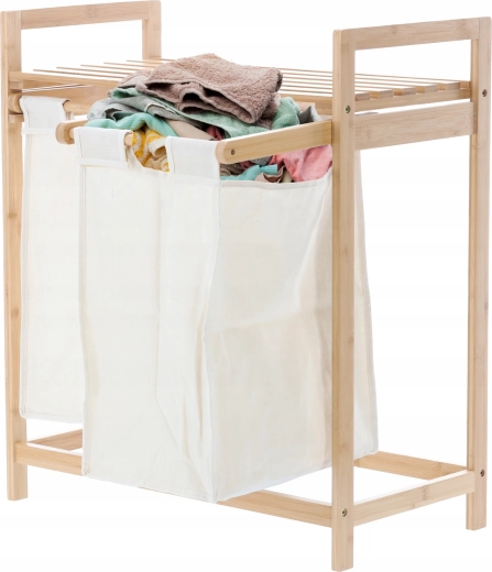 Sturdy bamboo with top shelf
