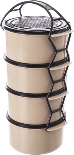 Quatre récipients spacieux 4×1,5 l