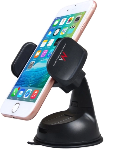 Universal bilholder til telefon med sugekopmontering