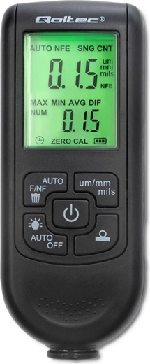 Misuratore digitale dello spessore della vernice con display LCD 0–2000 µm