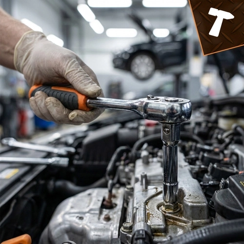 Ráčna 1/4" se 72 zuby pro rychlou a plynulou práci