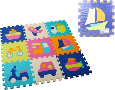 Puzzle in schiuma trasporti 28 × 28 cm