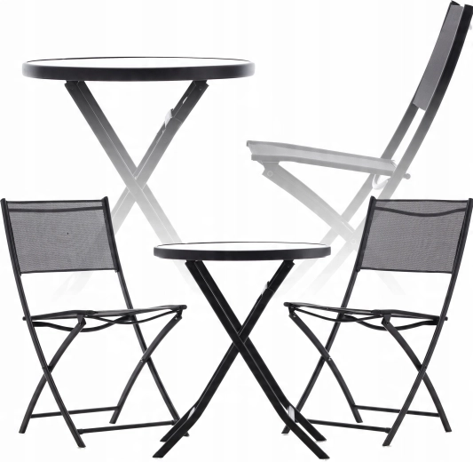 Design pliant pour petits balcons