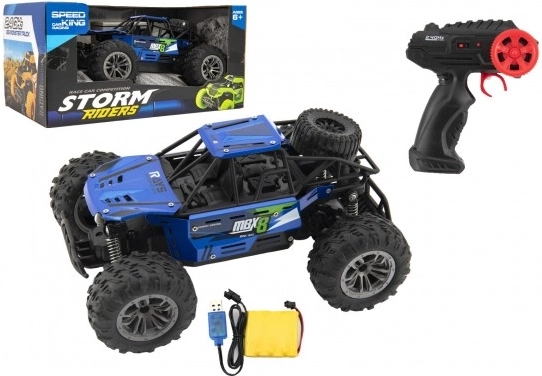 Samochód terenowy Buggy zdalnie sterowany niebieski