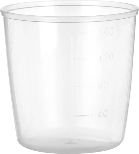 Measuring cup included for precise portions