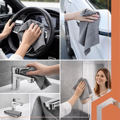 Senza aloni su vetro, specchi e superfici lucide