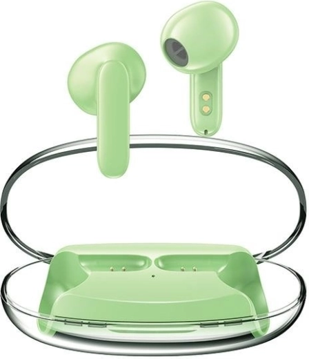 AWEI Bluetooth 5.3 TWS Wireless Earbuds with ENC, Green
