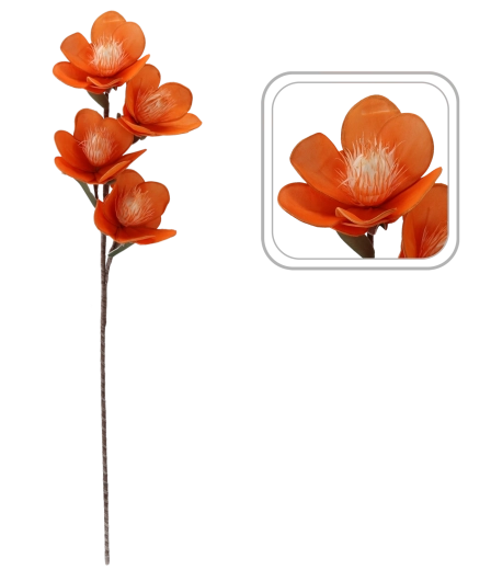 Realistic flowers with a delicate texture