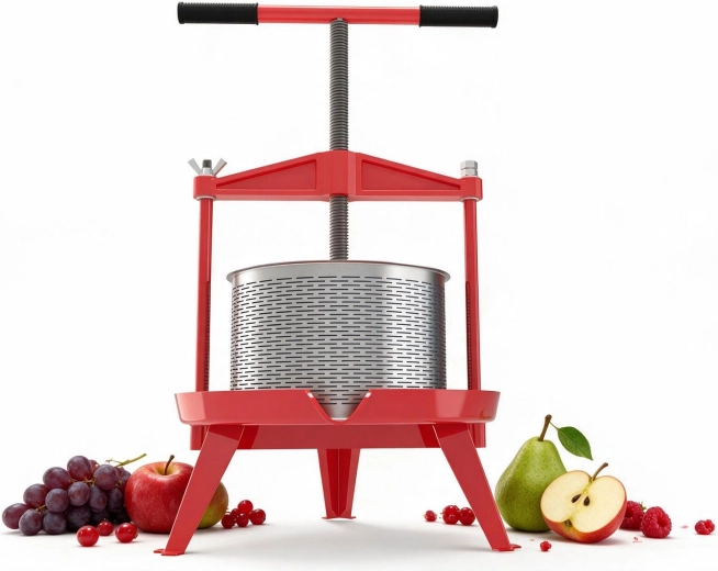 Manual Screw Fruit Press 9 l