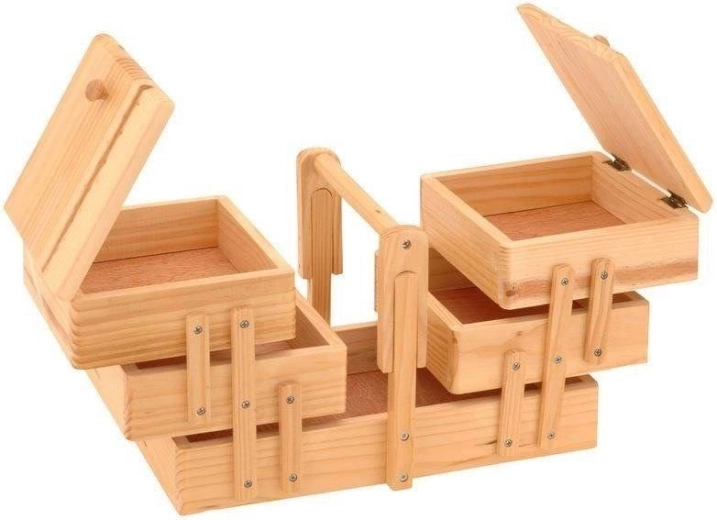 Harmonikovsko izvlečna konstrukcija za takojšen pregled