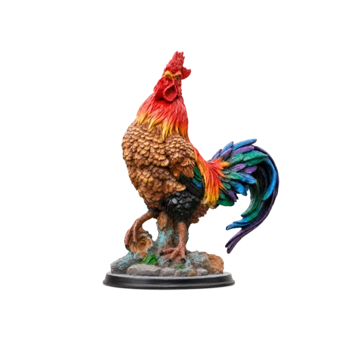 Figura decorativa di gallo 38 cm