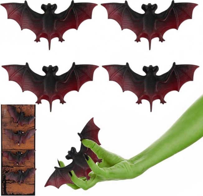 Halloween decoration bat set of 4 pcs