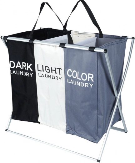 Drie compartimenten voor snel sorteren van was