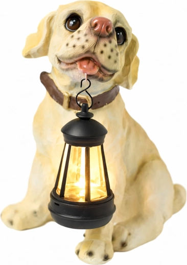 Enchanting lantern with warm LED light