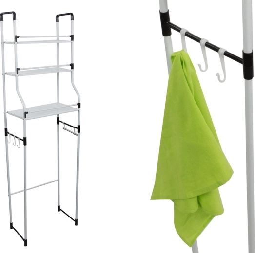 Praktické háčky a držák papíru