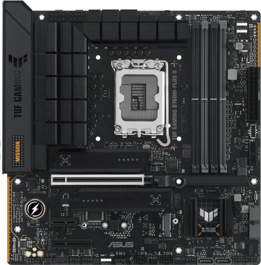Scheda madre Asus TUF Gaming B760M‑PLUS II (LGA1700, DDR5, mATX)