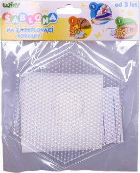 Template for Iron-On Beads – Hexagon