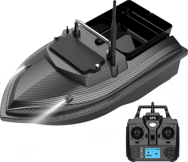 Flytec V060 RC agnbåd med GPS, 12000 mAh