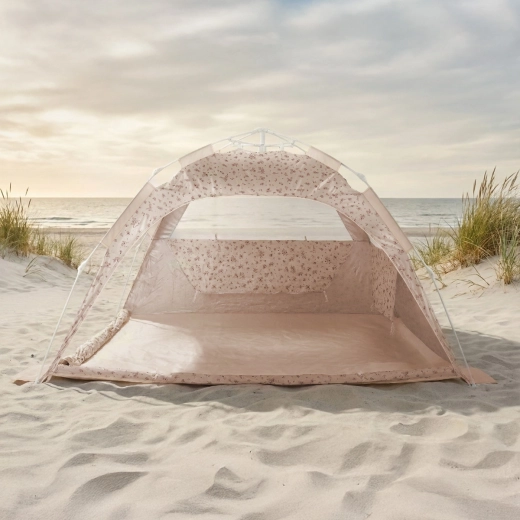 Bieco beach tent with quick setup system and UV protection 80+ – Dreamy Flowers