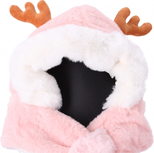 Kapuce a šála v jednom