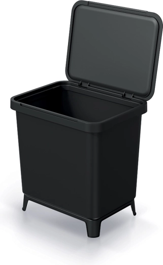 Kanta za otpad Systema 29 l od reciklirane plastike – crna