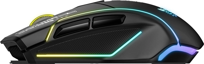 Forma ergonomica e stile RGB