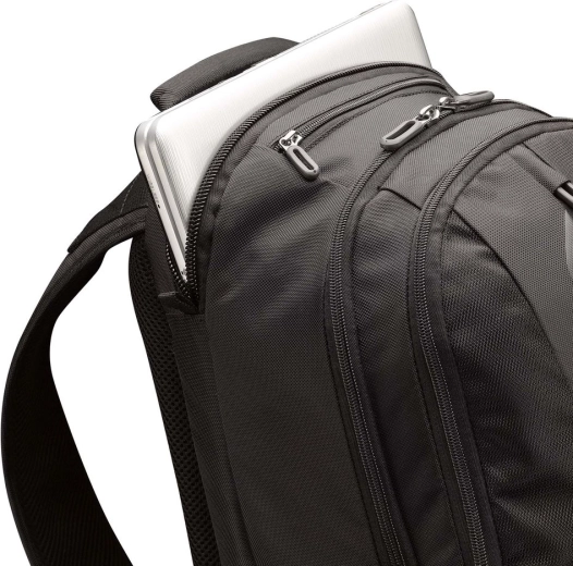 Secure laptop and tablet compartment