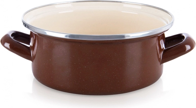Pentola smaltata Brown 20,5 cm, 2,2 l