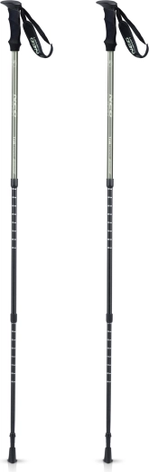 Regolazione telescopica 65–135 cm e struttura leggera