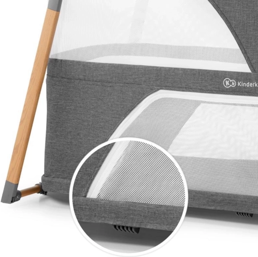 Breathable sides and stable frame